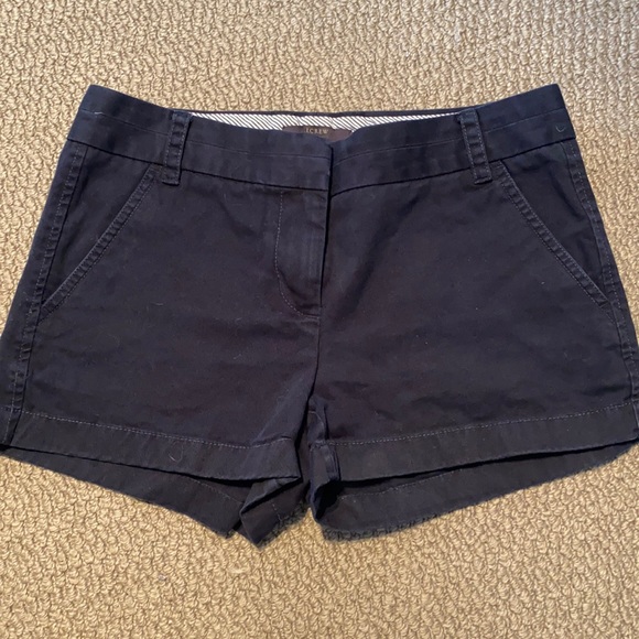 J Crew Chino Shorts Navy - Picture 1 of 4